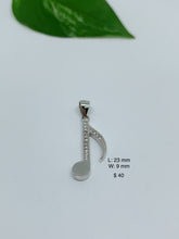 Load image into Gallery viewer, Sterling silver pendant
