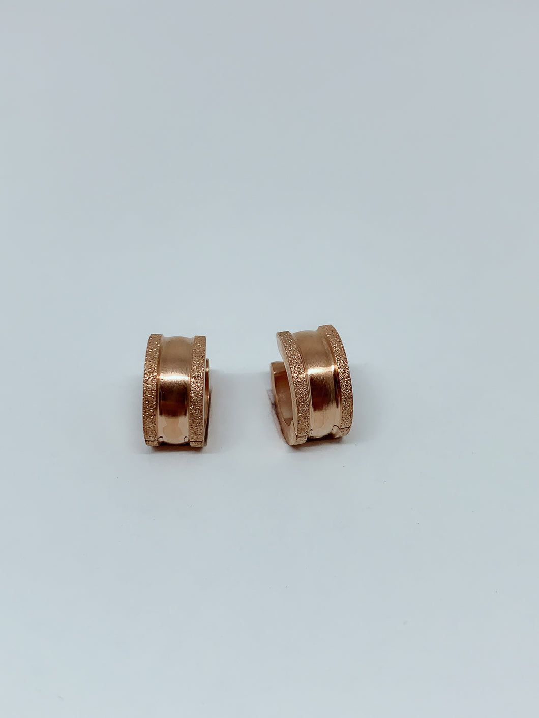 Stainless steel hinge earring