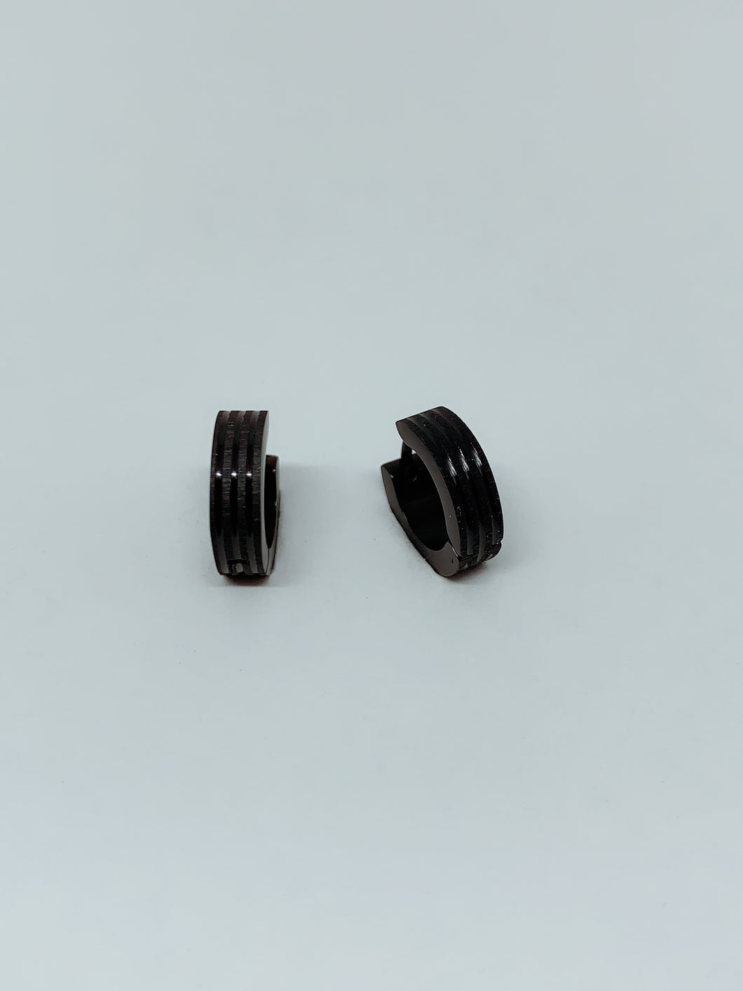 Stainless steel hinge earring