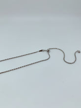 Load image into Gallery viewer, Sterling silver chain with adjustable length
