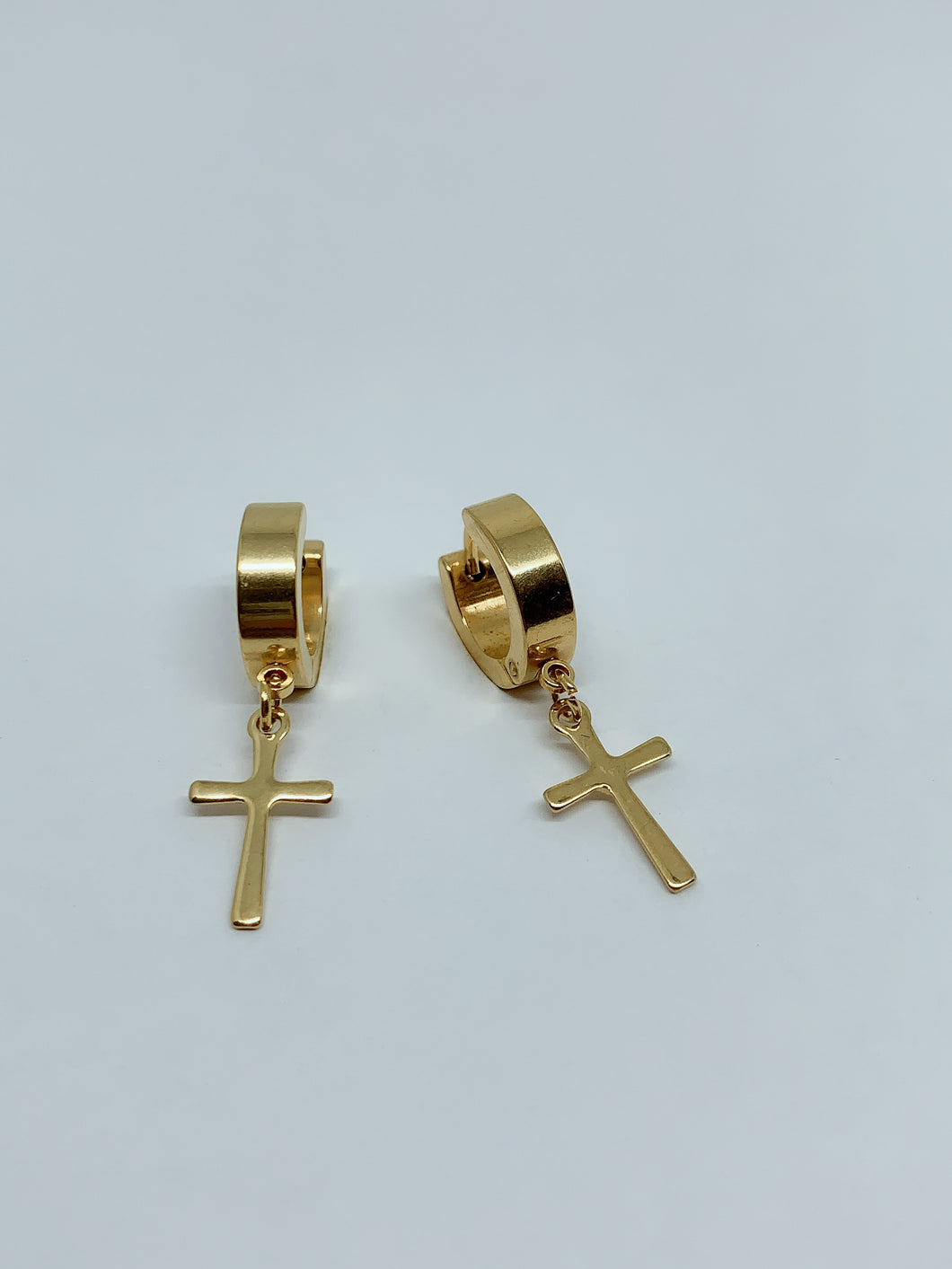 Stainless steel hinge earring