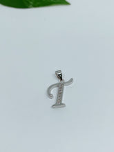 Load image into Gallery viewer, Sterling silver pendant initials
