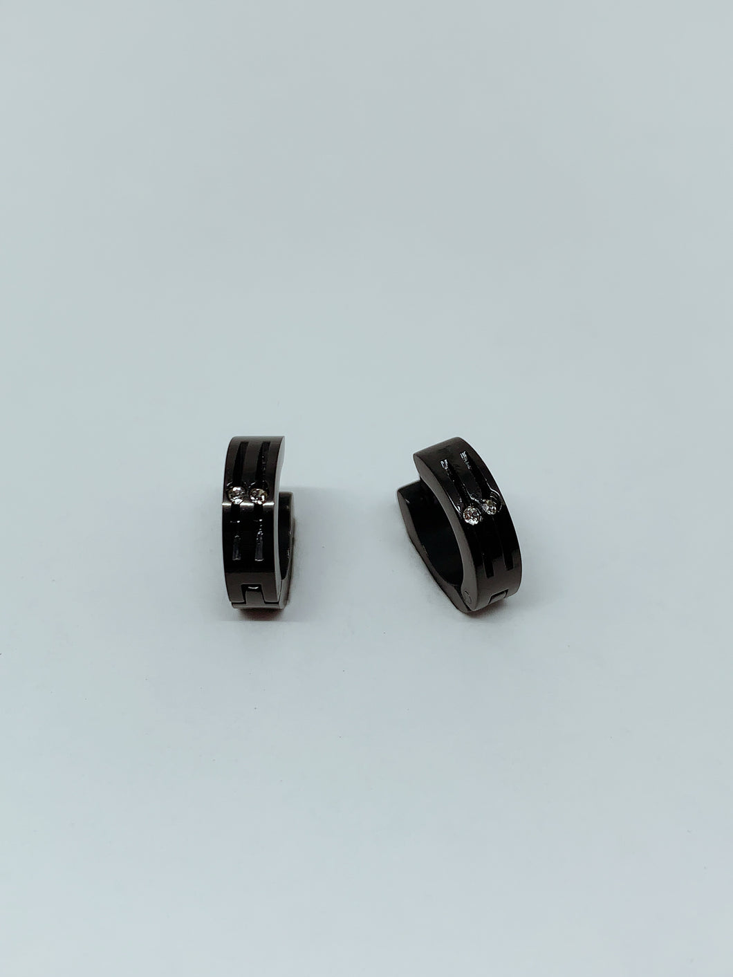 Stainless steel hinge earring