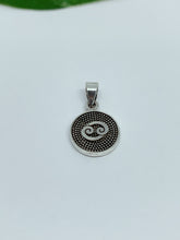 Load image into Gallery viewer, Sterling silver pendant zodiac sign
