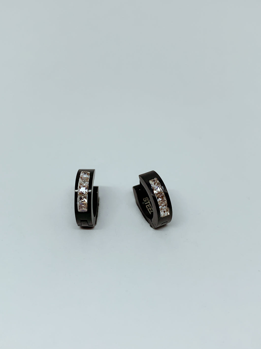 Stainless steel hinge earring