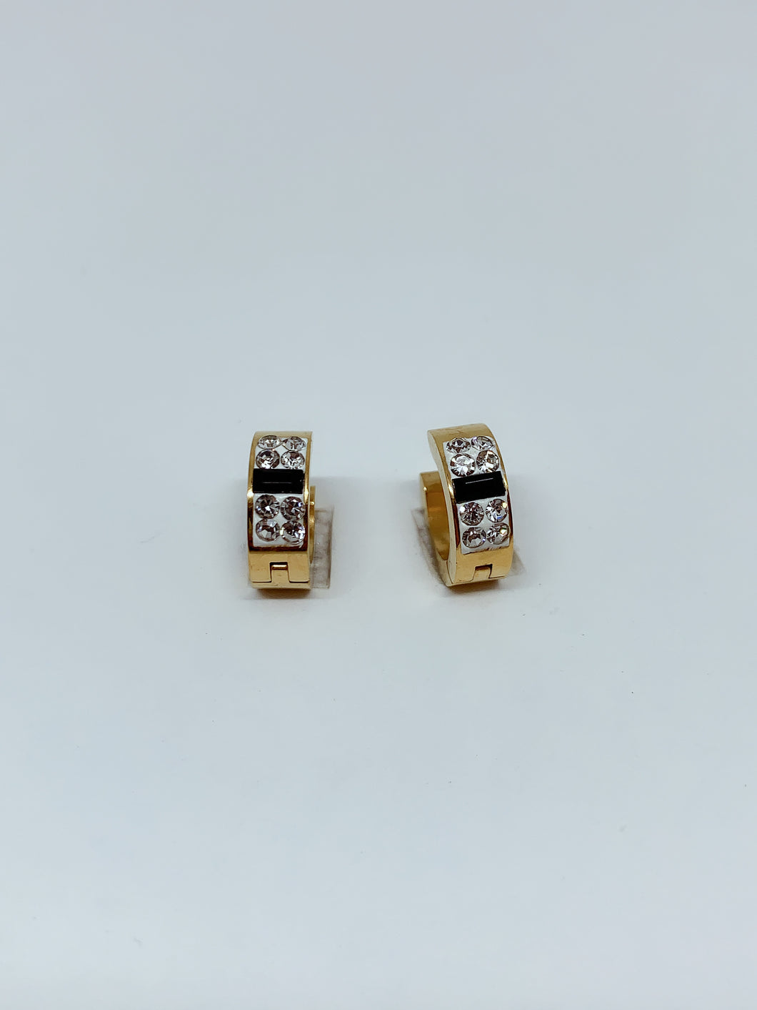 Stainless steel hinge earring