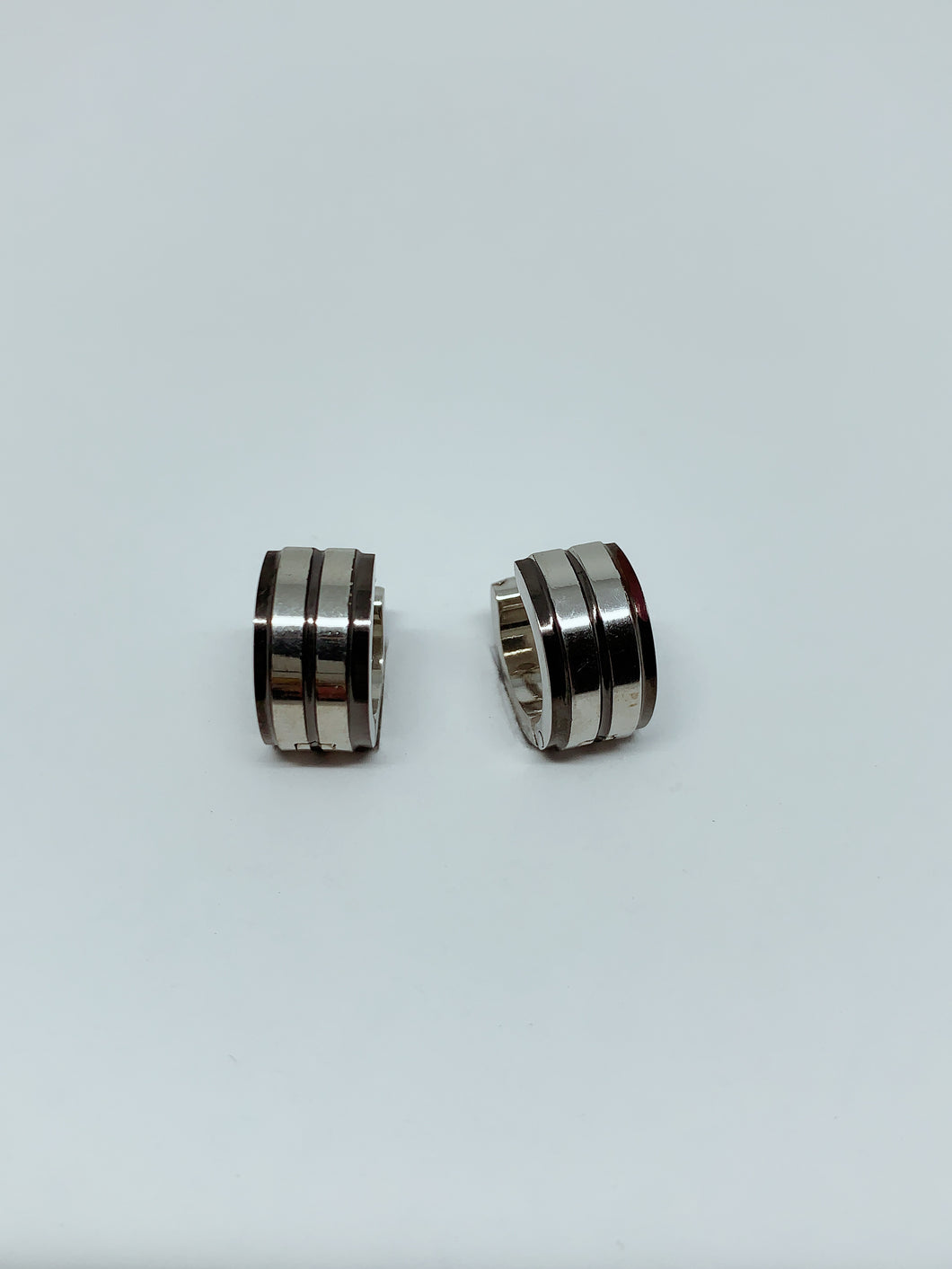 Stainless steel hinge earring