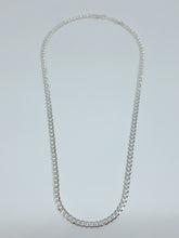 Load image into Gallery viewer, 4.5 mm Cuban design sterling silver chain
