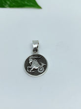 Load image into Gallery viewer, Sterling silver pendant zodiac sign
