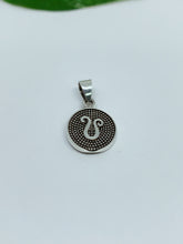 Load image into Gallery viewer, Sterling silver pendant zodiac sign
