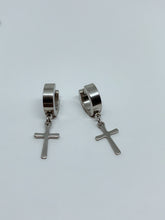 Load image into Gallery viewer, Stainless steel hinge earring
