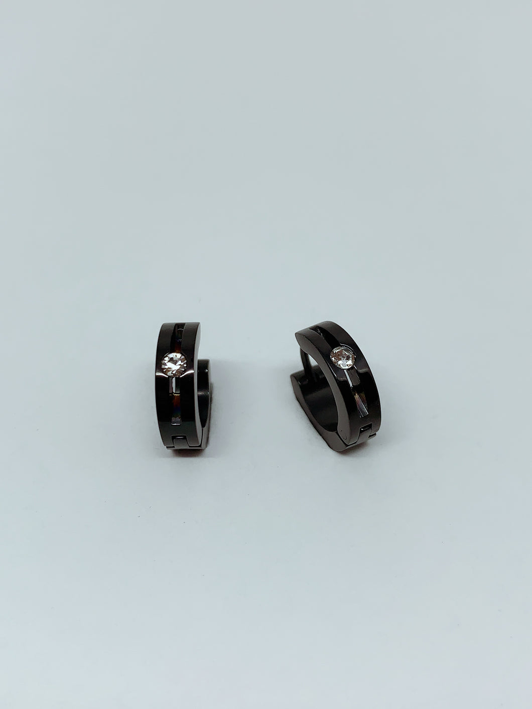 Stainless steel hinge earring