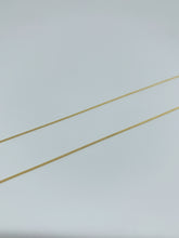 Load image into Gallery viewer, Gold plated sterling silver chain with Cuban design
