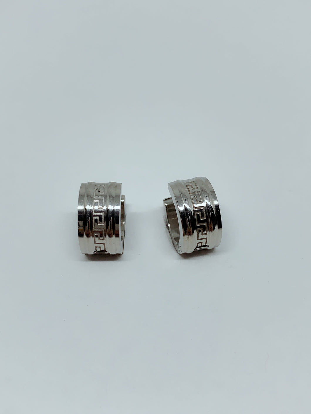 Stainless steel hinge earring