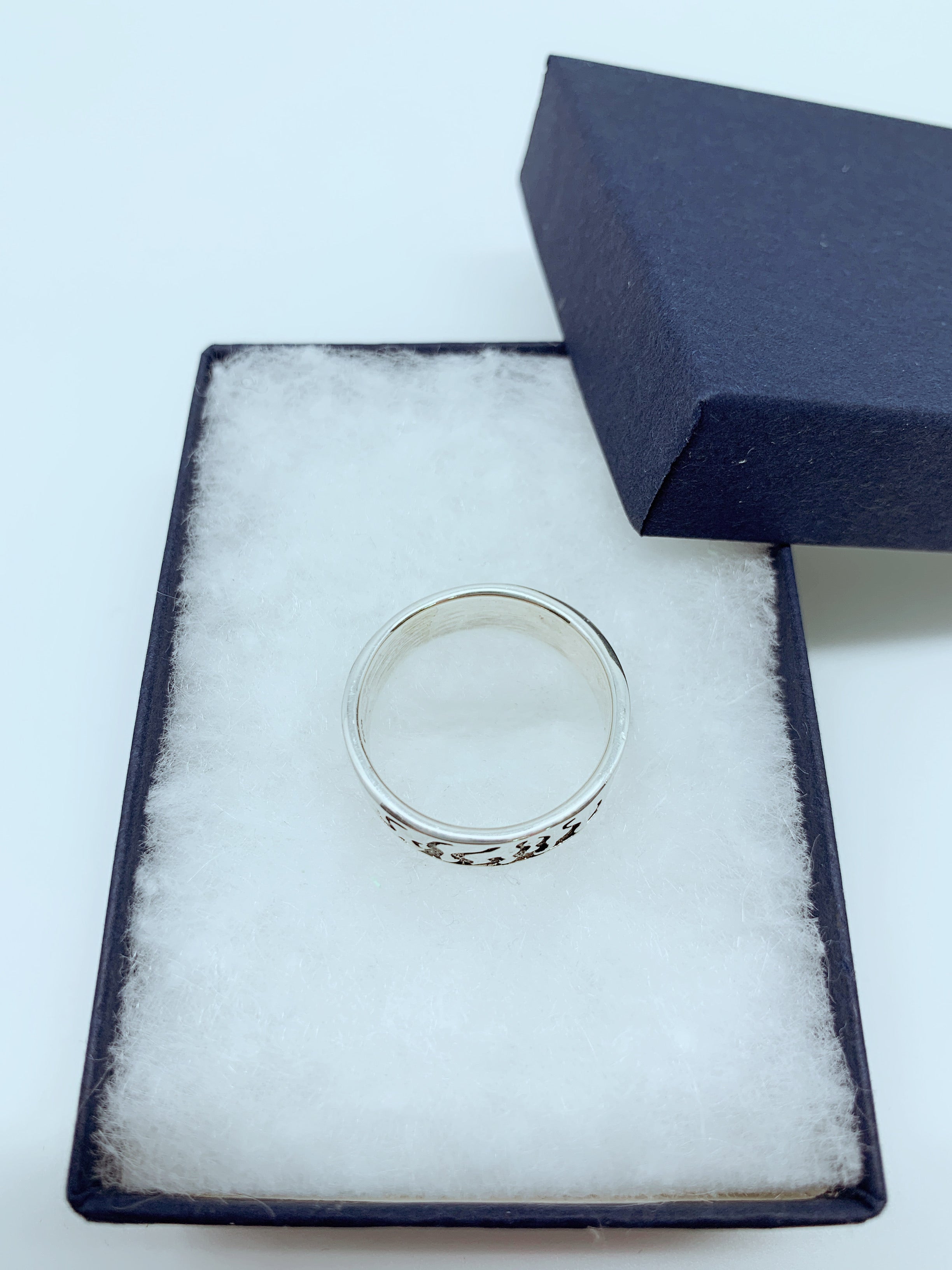 Sterling silver men’s ring