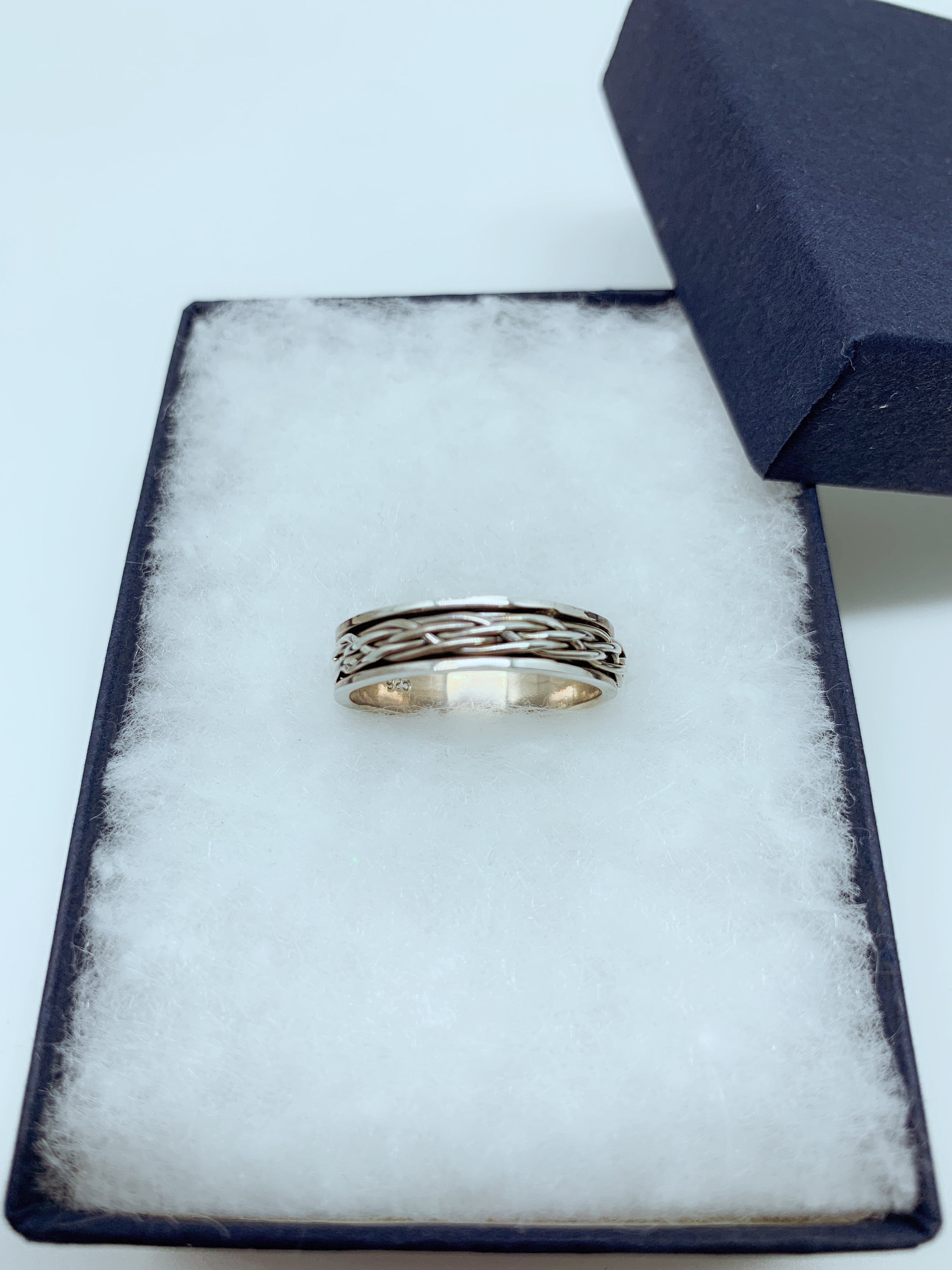 Sterling silver men’s ring