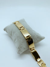 Load image into Gallery viewer, Gold plated stainless steel bracelet
