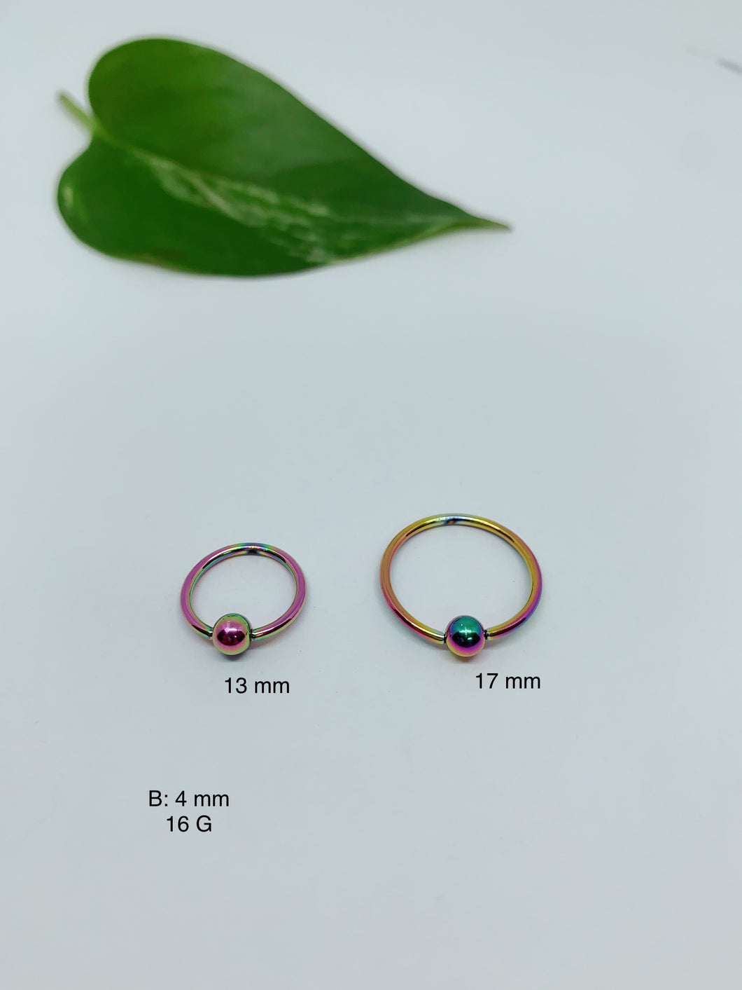 16G Multi-purpose body piercing ring