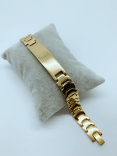 Load image into Gallery viewer, Gold plated stainless steel bracelet
