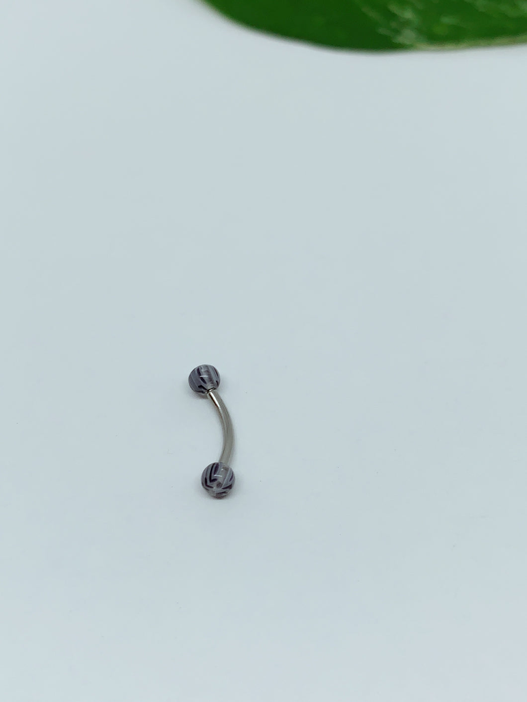 16G 8mm long Eyebrow ring