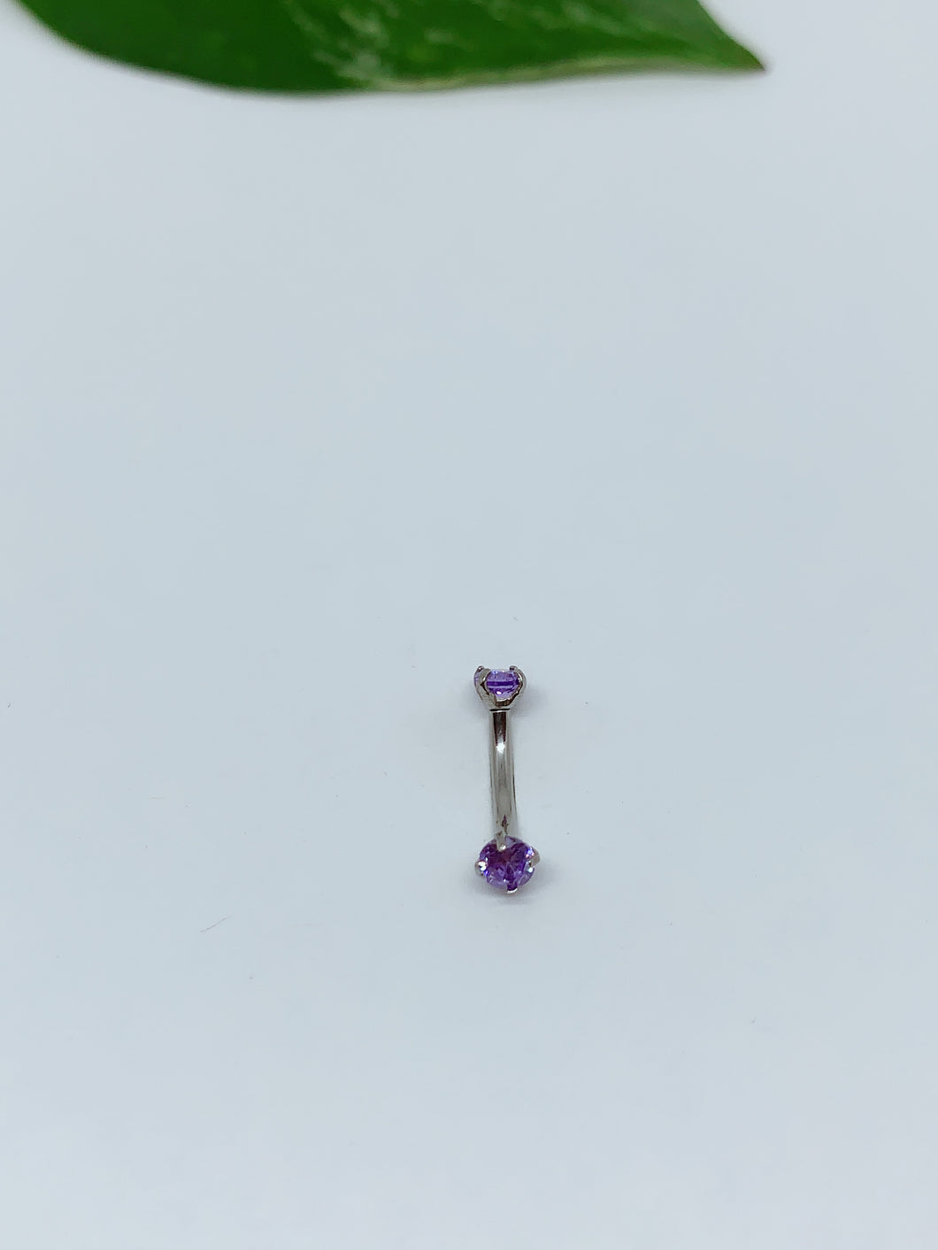 16G 8mm long Eyebrow ring