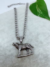 Load image into Gallery viewer, Wolf Stainless steel pendant
