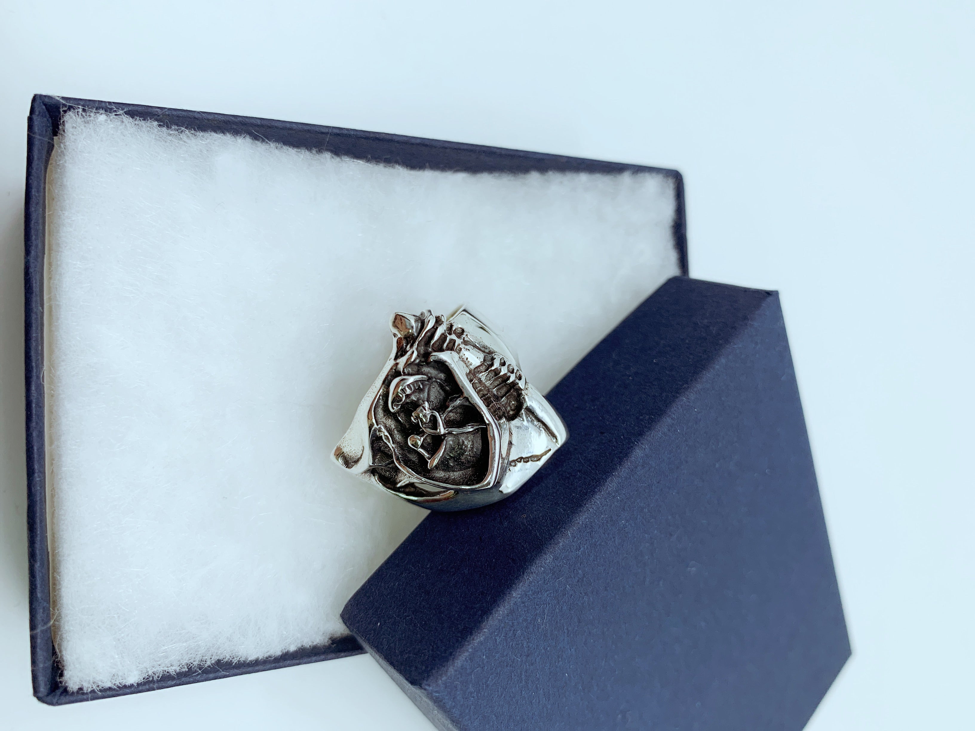 Sterling silver men’s ring