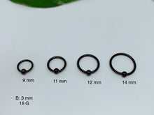 Load image into Gallery viewer, 16G Multi-purpose body piercing ring
