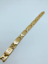 Load image into Gallery viewer, Gold plated stainless steel bracelet
