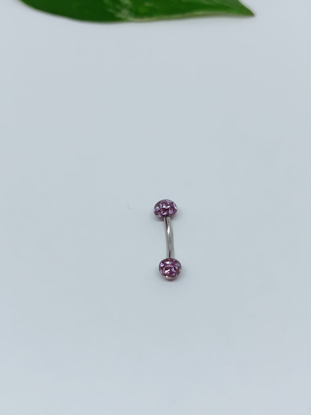 16G 8mm long Eyebrow ring