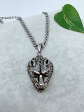 Load image into Gallery viewer, Wolf Stainless steel pendant
