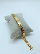 Load image into Gallery viewer, Gold plated stainless steel bracelet
