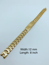 Load image into Gallery viewer, Gold plated stainless steel bracelet
