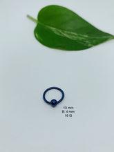 Load image into Gallery viewer, 16G multi-purpose body piercing ring
