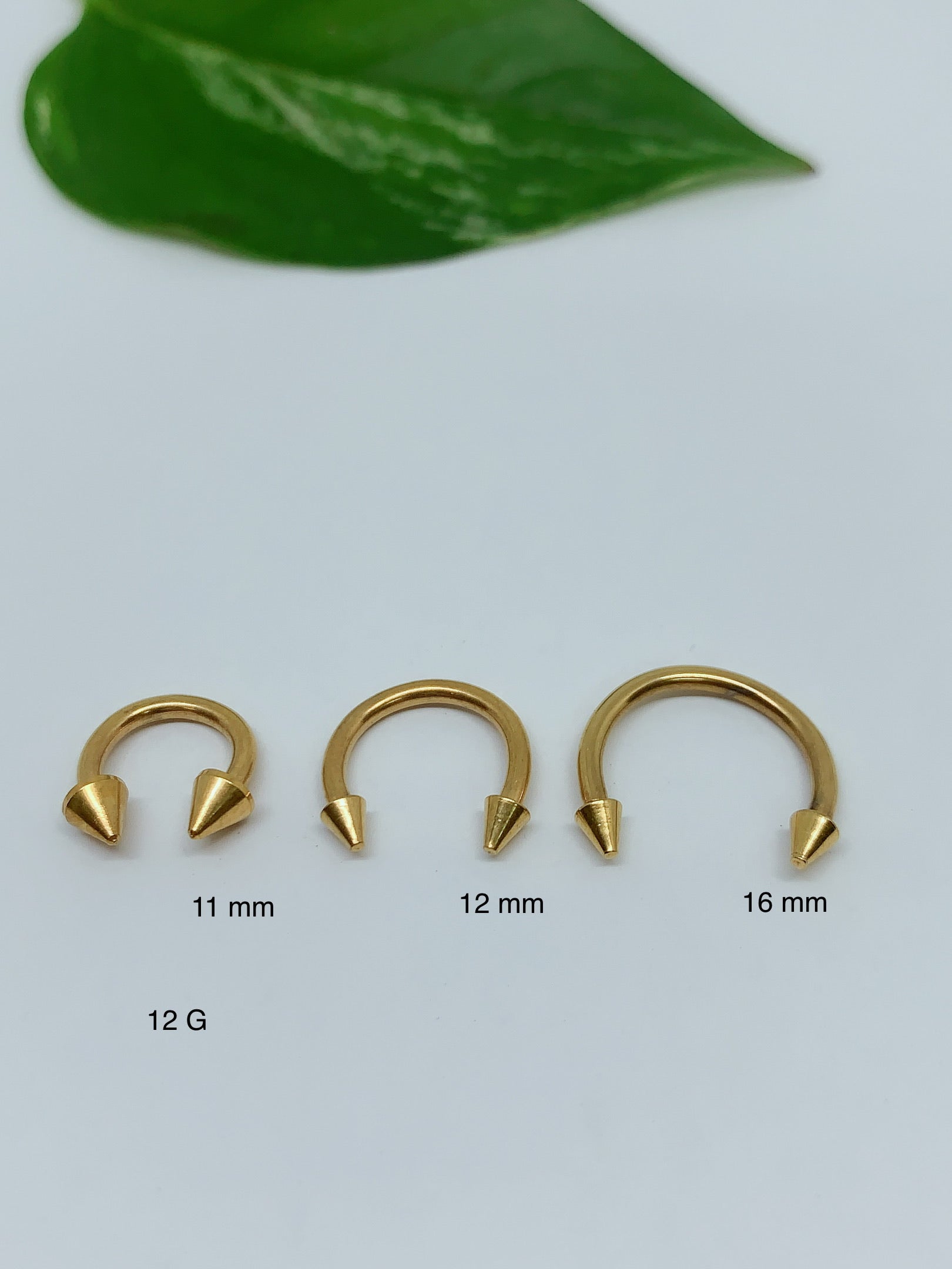 12G Multi-purpose body piercing ring