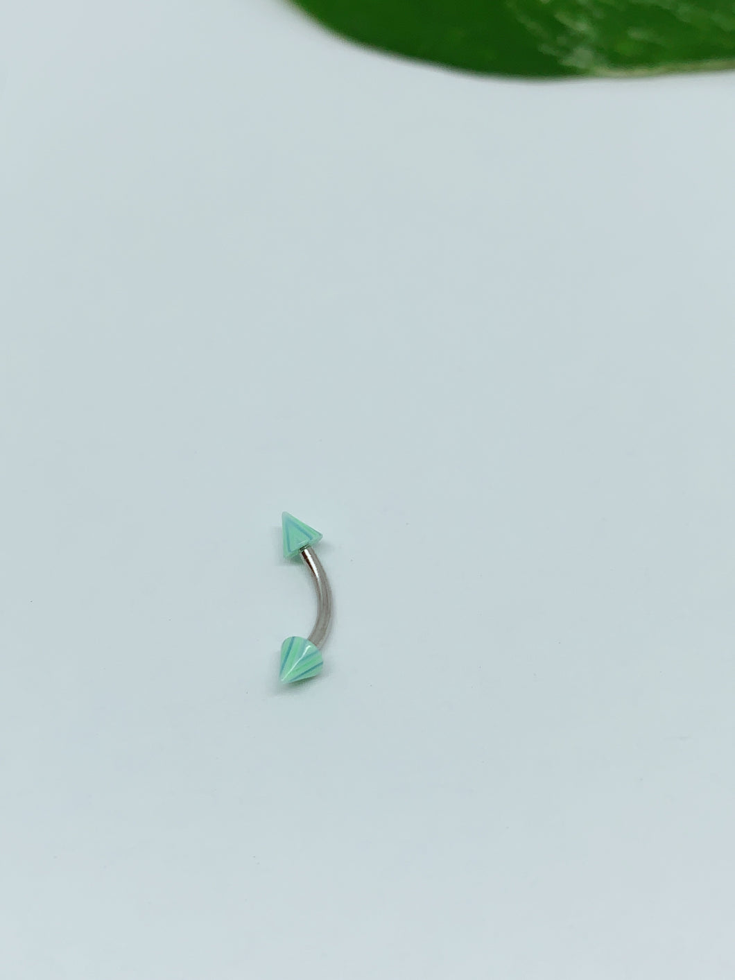 16G 8mm long Eyebrow ring