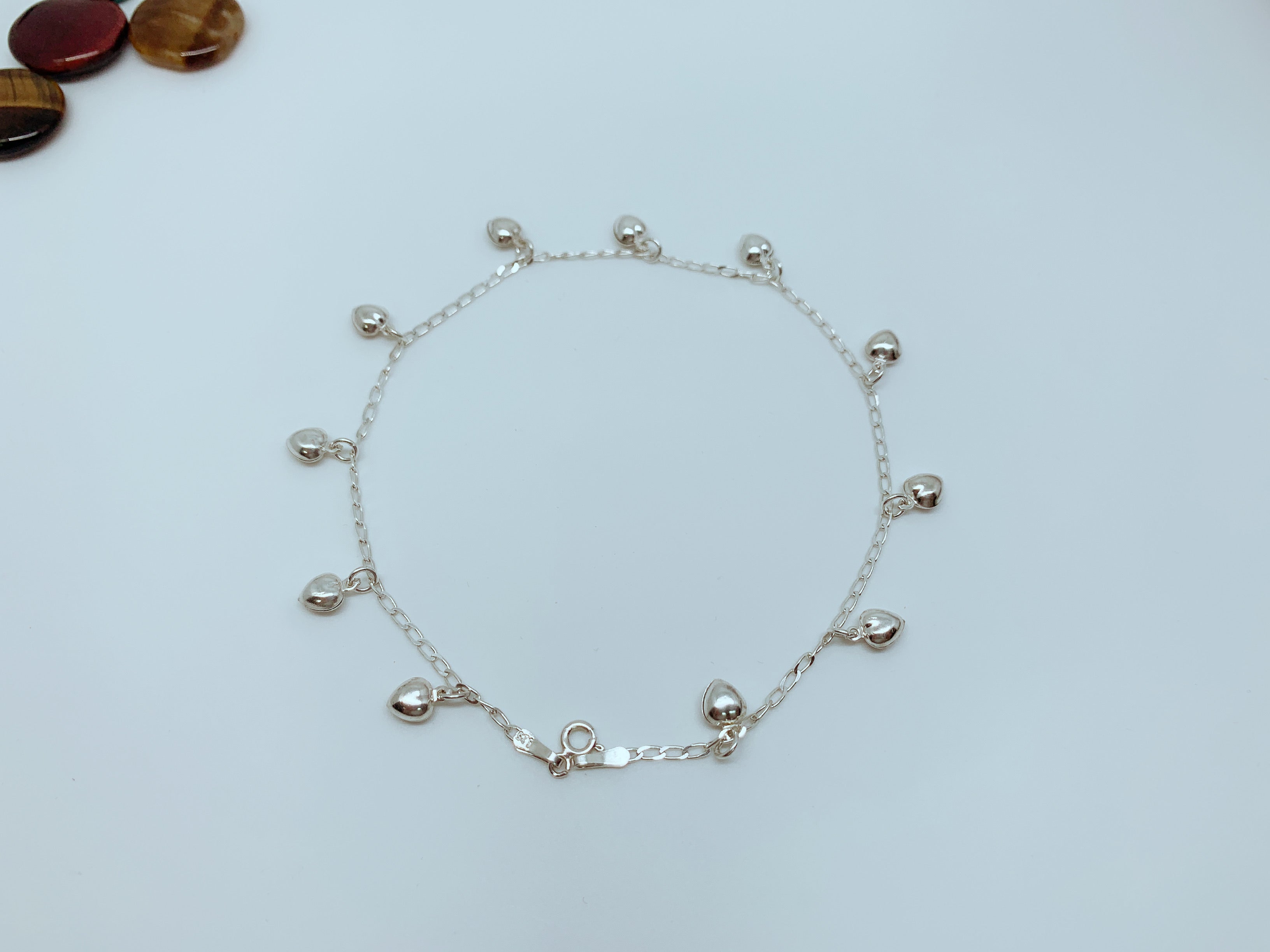 Sterling silver anklet