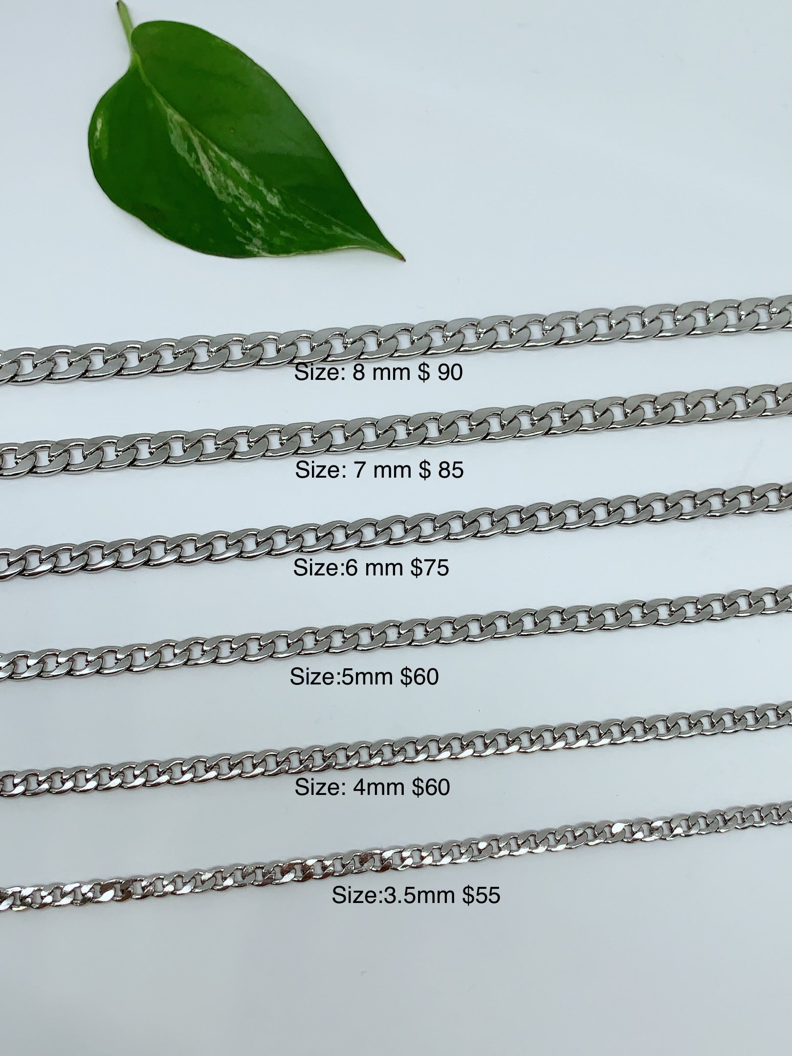 Stainless steel chain