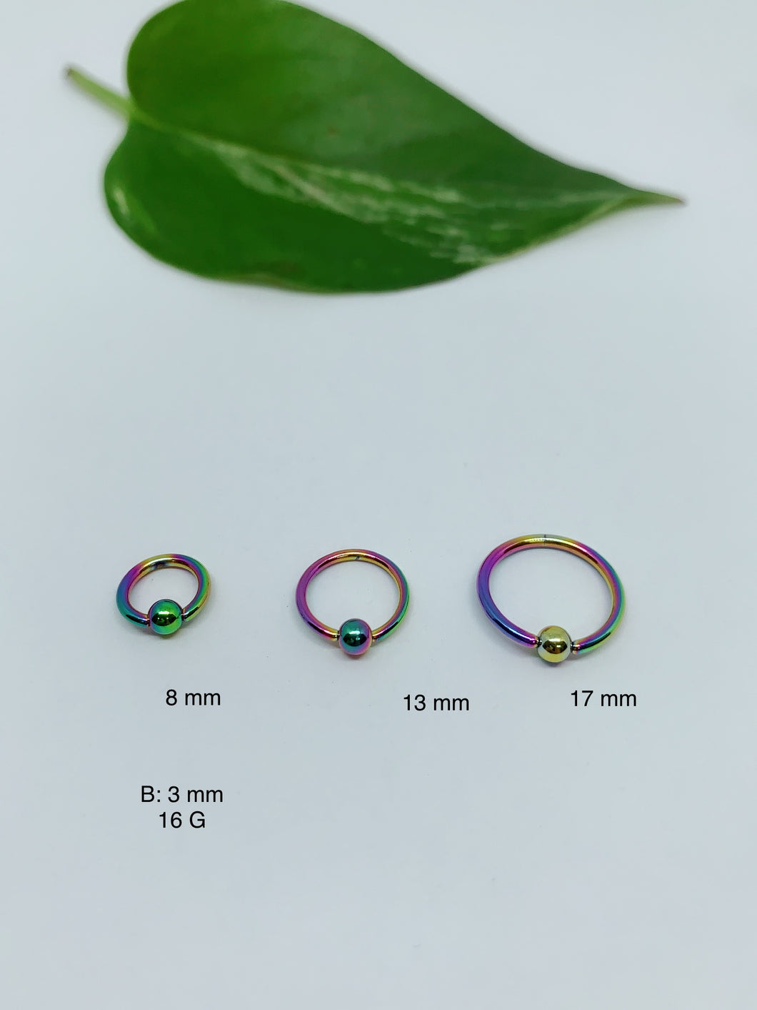 16G Multi-purpose body piercing ring