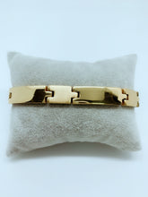 Load image into Gallery viewer, Gold plated stainless steel bracelet
