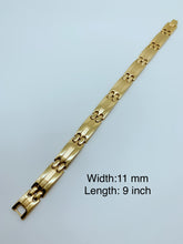 Load image into Gallery viewer, Gold plated stainless steel bracelet
