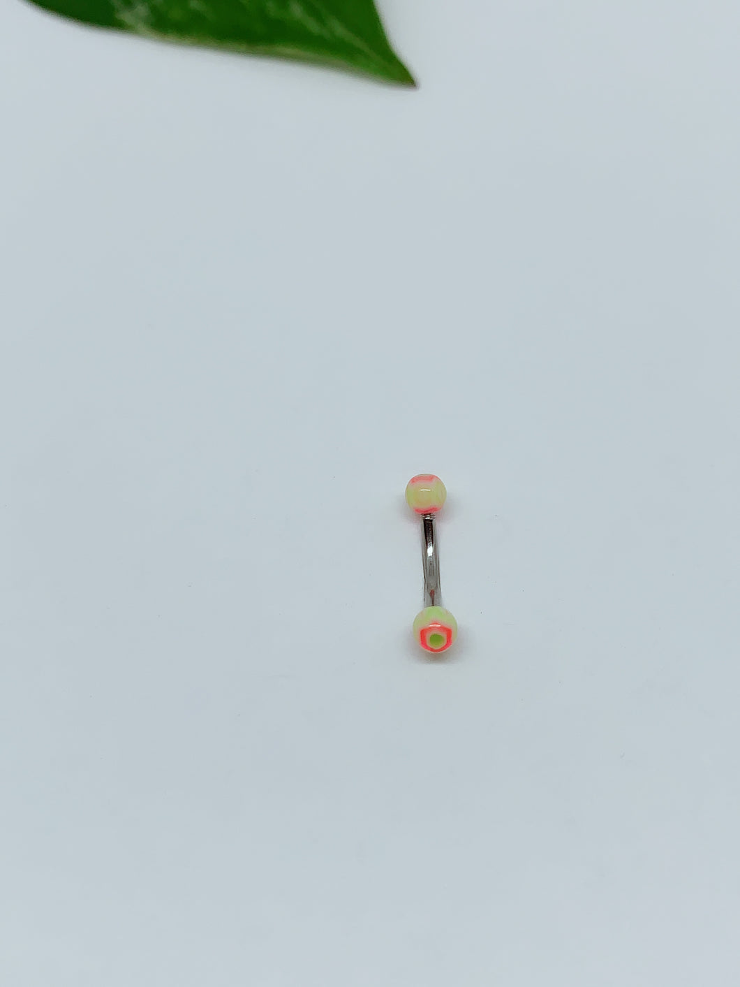 16G 8mm long Eyebrow ring