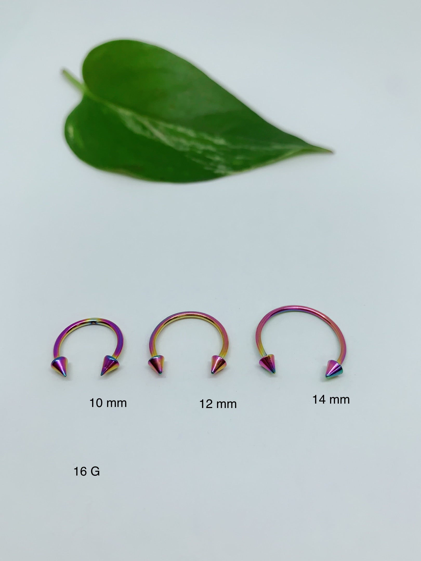 16G Multi-purpose body piercing