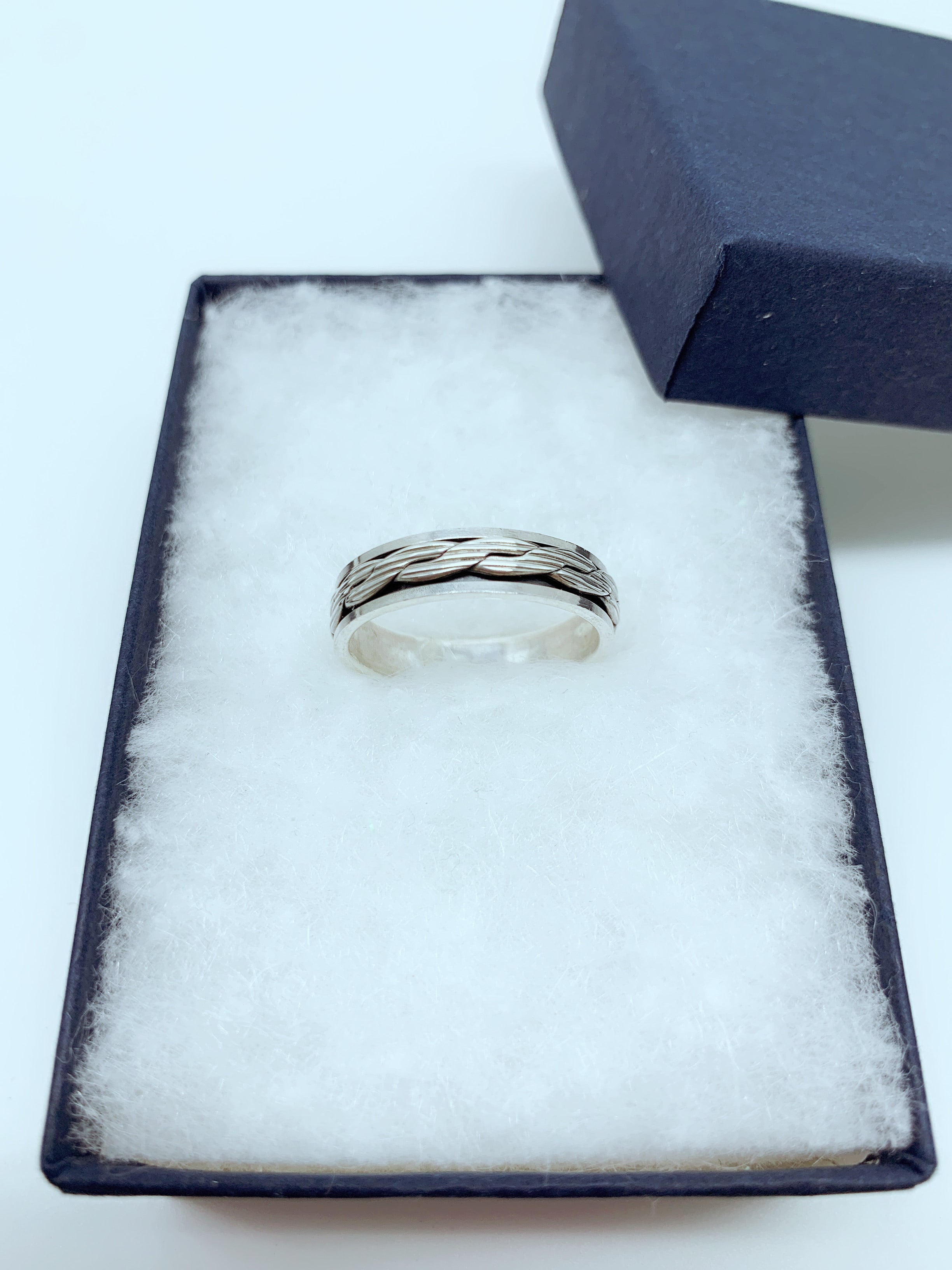 Sterling silver men’s ring