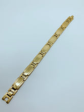 Load image into Gallery viewer, Gold plated stainless steel bracelet
