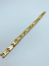 Load image into Gallery viewer, Gold plated stainless steel bracelet
